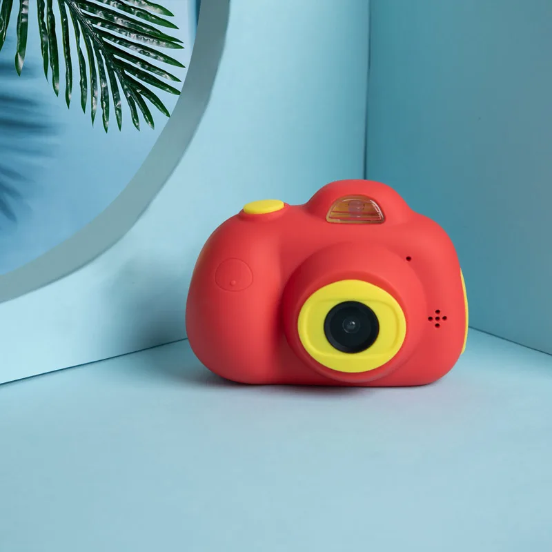 2021 New Christmas Gift Cute Cartoon Children Digital Camera Toy 2.0 Inch Photo Picture Video Recorder Kids Camera For Children