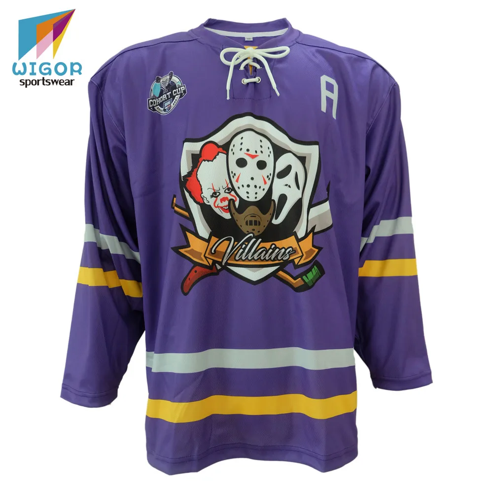 Hot Sale Full Sublimated Team Uniform Custom Team Canada Hockey Jersey Uniform