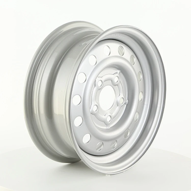 Passenger car wheels 14 inch 5Jx14 5x112 light truck rims steel trailer wheel rims for sale