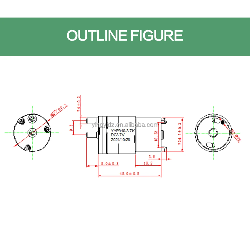 Micro Dc Automatic Low Pressure Industrial Double Stage Circulating Water Liquid Ring Vacuum Pumps for Vacuum packaging machine