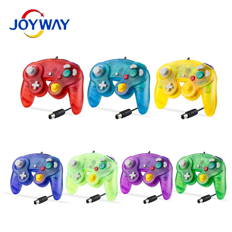 NC Controller Replacement for Gamecube Controller, Compatible with Nintendo Gamecube joystick Wired Gamepad Joysti
