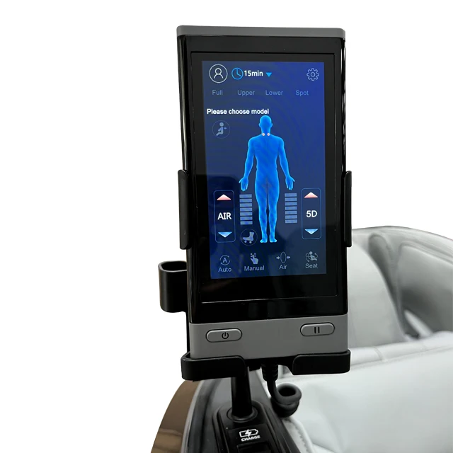 2023 new style 3D Luxury Electric  Zero Gravity Full Body Shiatsu Recliner foot  Massage Chair PU Leather with USB