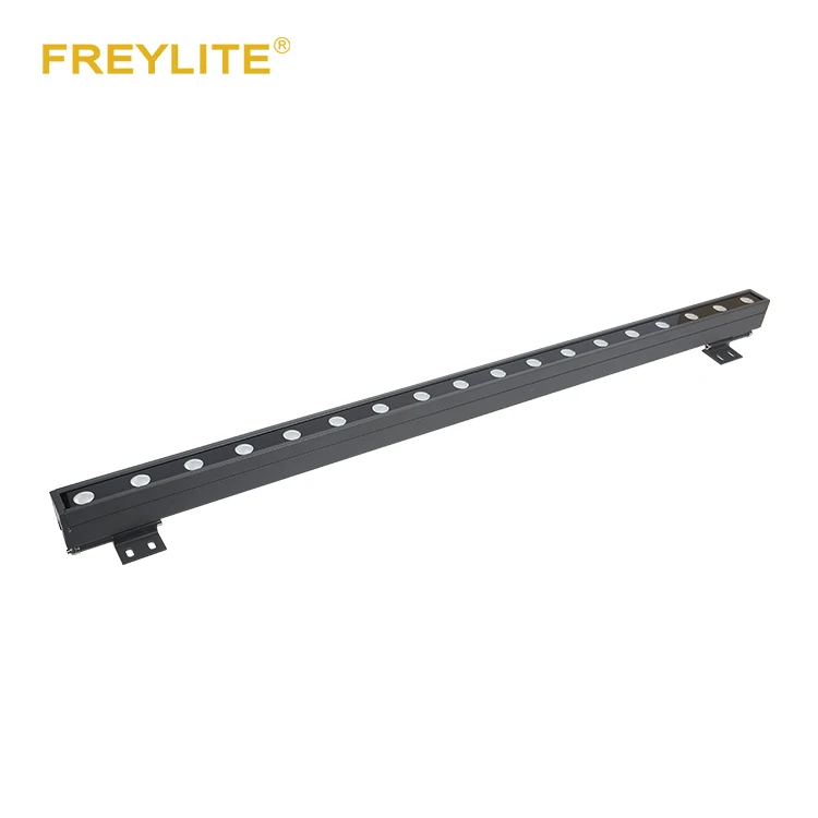 
FREYLITE Low Price Aviation Aluminum Casing Outdoor Waterproof RGB Lighting Ip68 DMX 18w 24w 36w LED Wall Washer Lamp 
