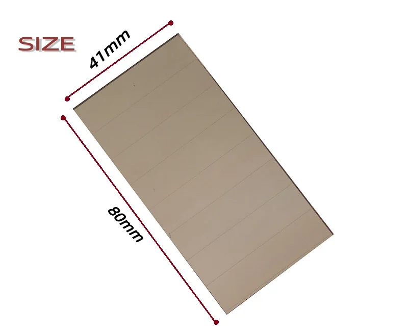 80*41mm Amorphous Silicon Solar Cell Low Light 4V Amorphous Indoor Solar Panel Cell For Photovoltaic Light