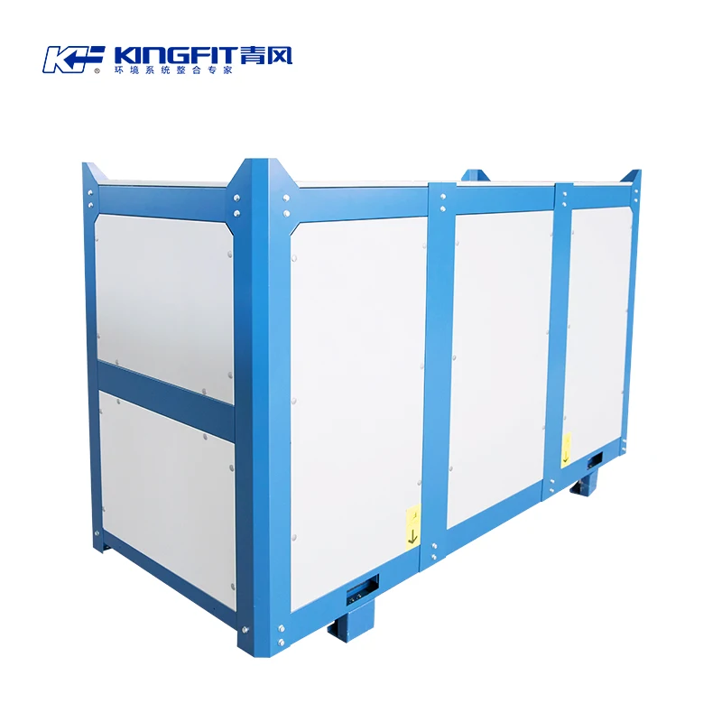 Water cooled scroll type chiller for plastic moulding machine