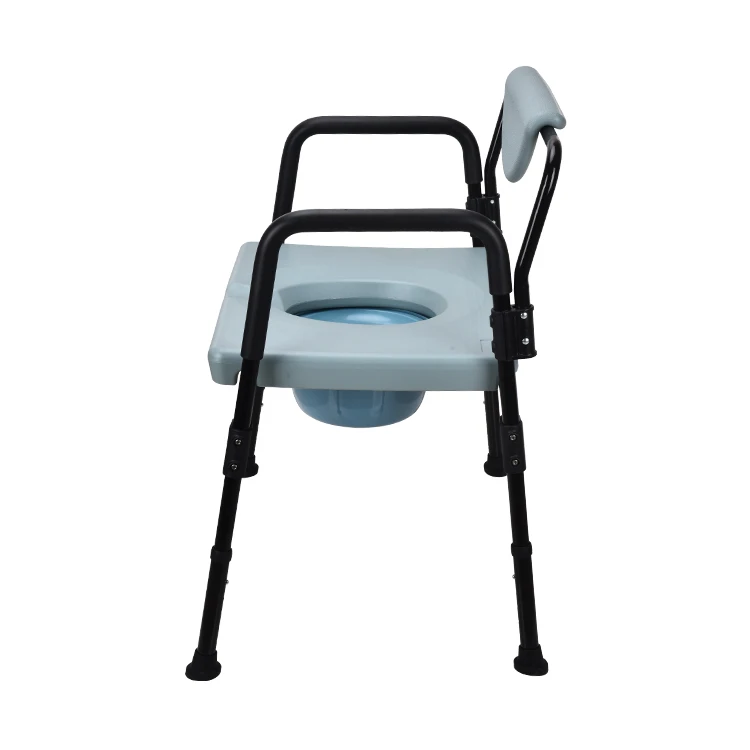 Bedside commode chair portable toilet seat commode toilet chair hospital  commode chair for obese people