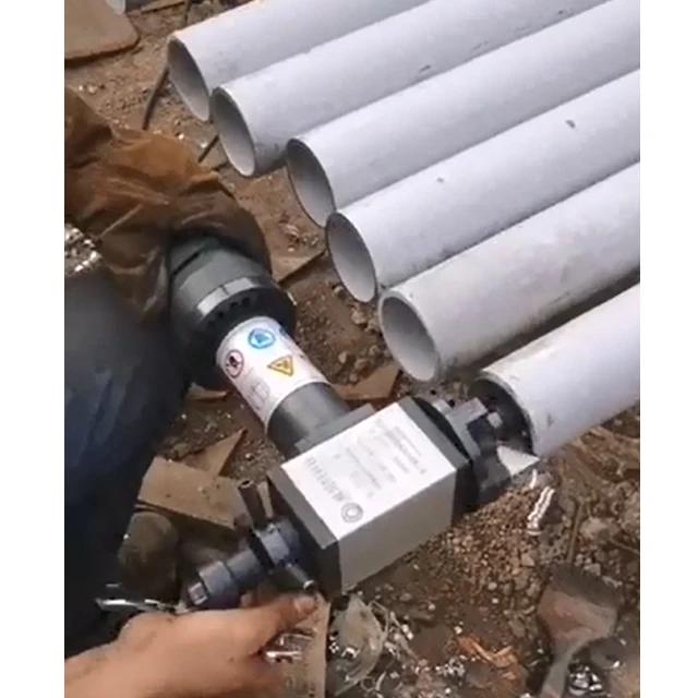 ISE-80 внутреннего расширения/надежный и портативный для скашивания труб и снятия фаски машины