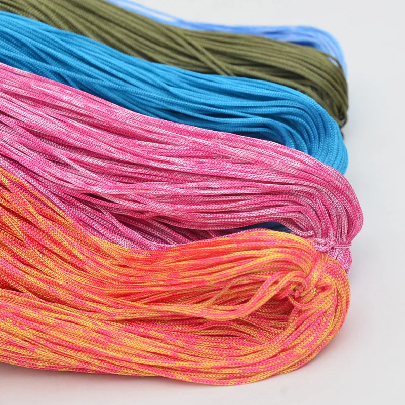 Hand Knitting Yarn Fancy Diy Materials Accessory Nylon Macrame Thread Cord Beading String For Bracelet Making