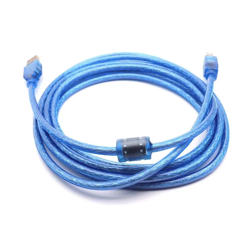 USB High Speed 2.0 A To B Male Cable for Canon Brother Samsung Hp Epson Printer Cord 0.5m