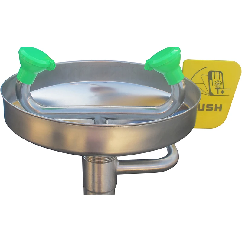Factory supply cheap price stainless steel emergency safety shower eyewash shower