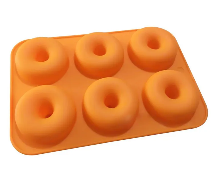 Food grade BPA free non stick silicone donut mold for baking
