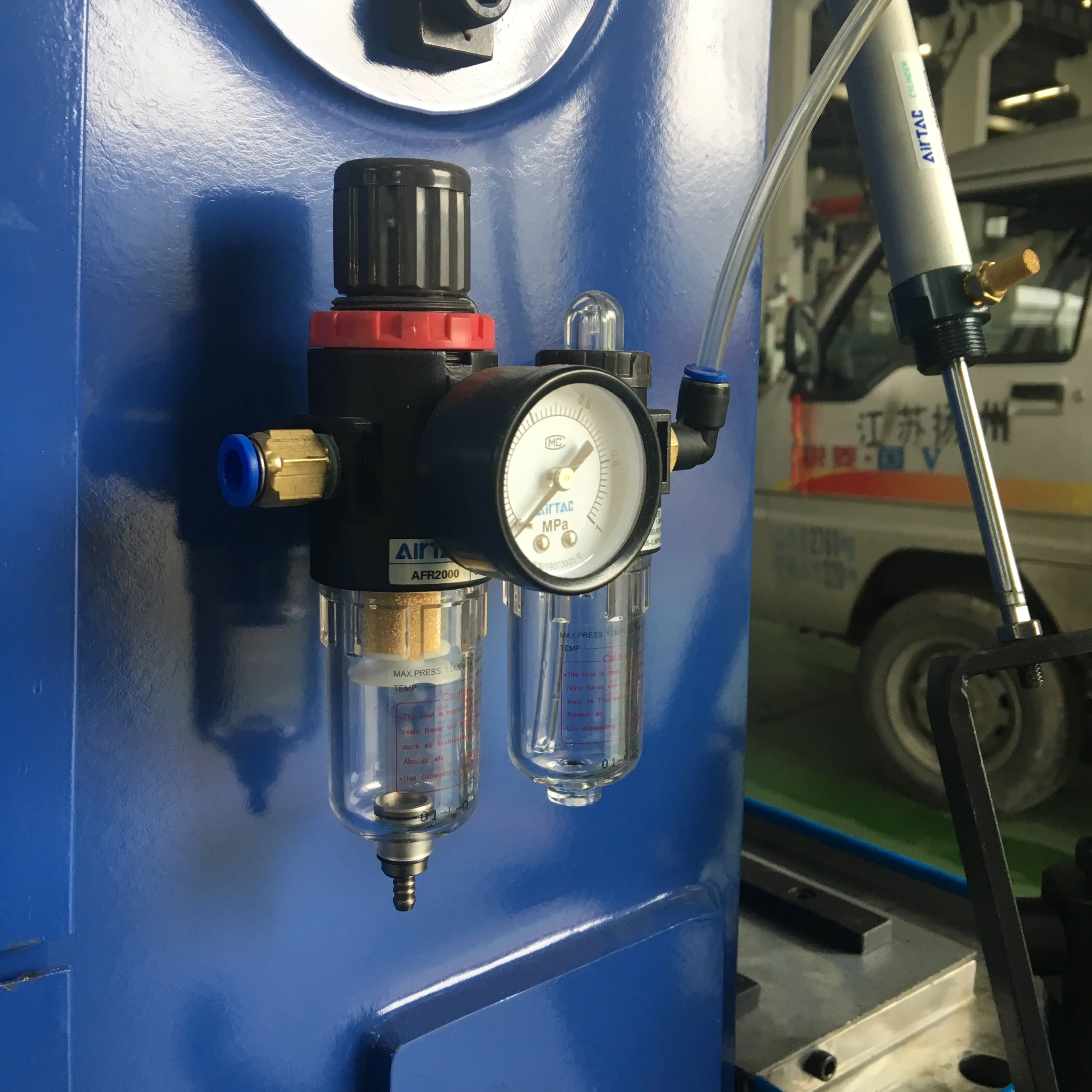 3T copper bushes compaction press