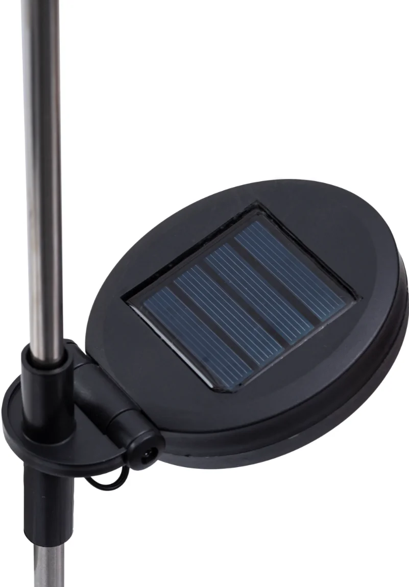 Waterproof outdoor garden Fiber changing light sunFlower solar garden stakes