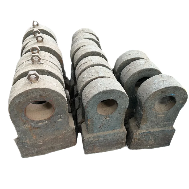 The self-developed high-chromium bimetal composite hammer has a higher wear resistance than the existing hammer