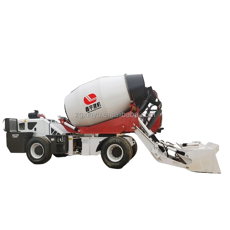 China Supply Concrete mixer Pump Car 1.8CBM Self Loading Cncrete Mixer Truck For Construction Project