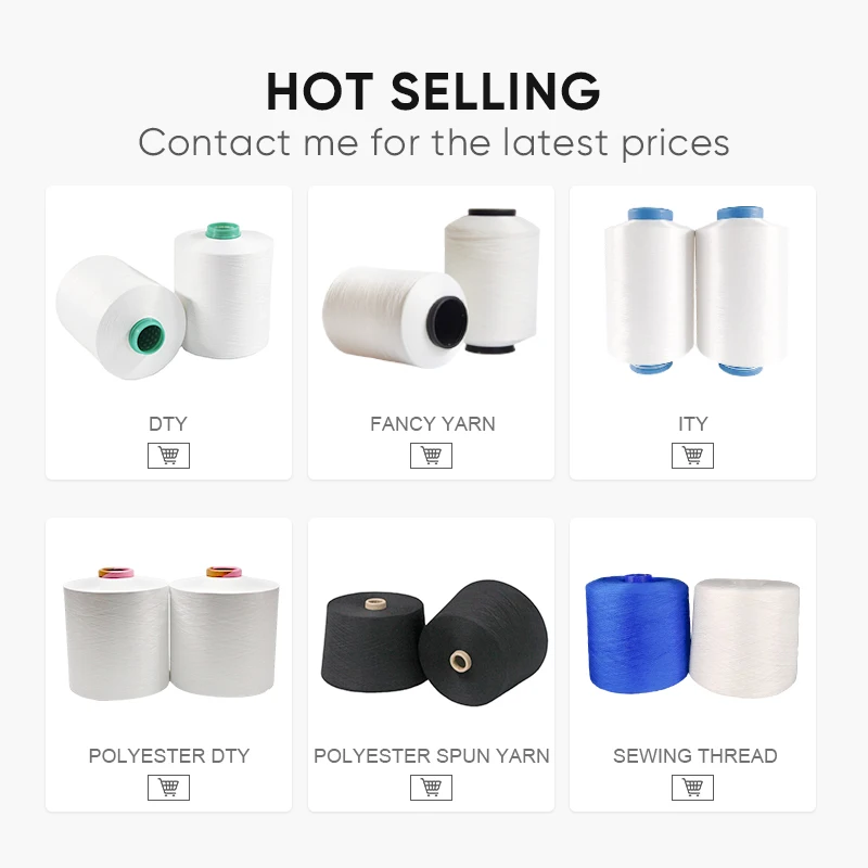 Wholesale Shuyuan environmentally friendly hand knitting fancy yarn 100% polyester cotton like yarn