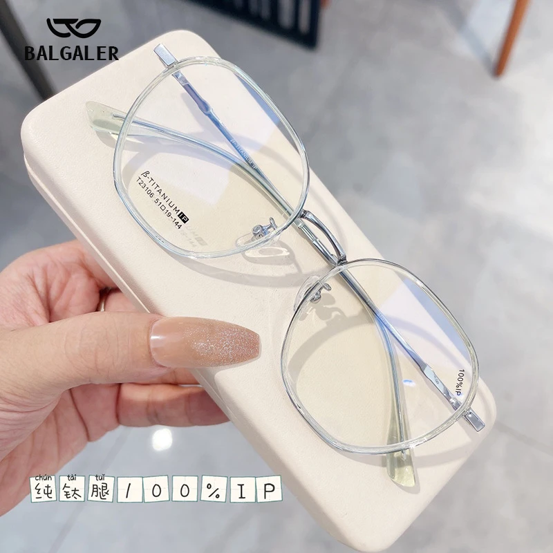 Trending Glasses 2023 New Arrivals Titanium Optical Frame High Quality Flexible Ultralight  Eyeglass For Unisex