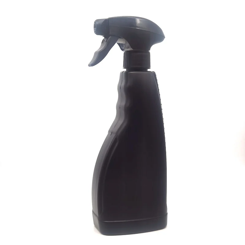 28mm Neck All Plastic Chemical Resistant Black Trigger Sprayer For Cleaning