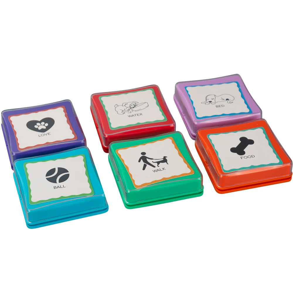 Recordable Answer Buzzers, Personalized Sound Buzzers Talking Button Dogs Button For Communication