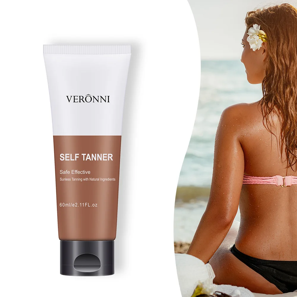 OEM ODM Self Tanning Lotion Suntan Cream Body Bronzer Sunless Tanner Skin Care Moisturizing Healthy Repair Cream Tan Oil Water