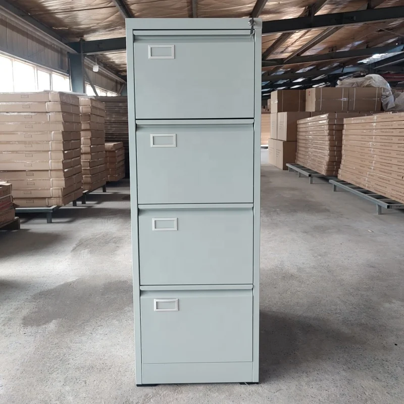 Vertical file Cabinet with 4 drawers  Metal Filing Cabinet four drawers steel cabinet