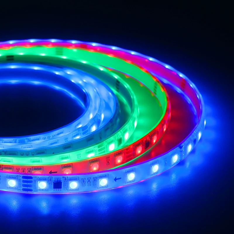 Комплект светодиодных лент RGB Волшебная Мечта Цвет Гибкая Водонепроницаемая уличная смарт-лента 10 м Светодиодная лента 5050 IP68 светодиодные полосы с светодиодным Драйвером