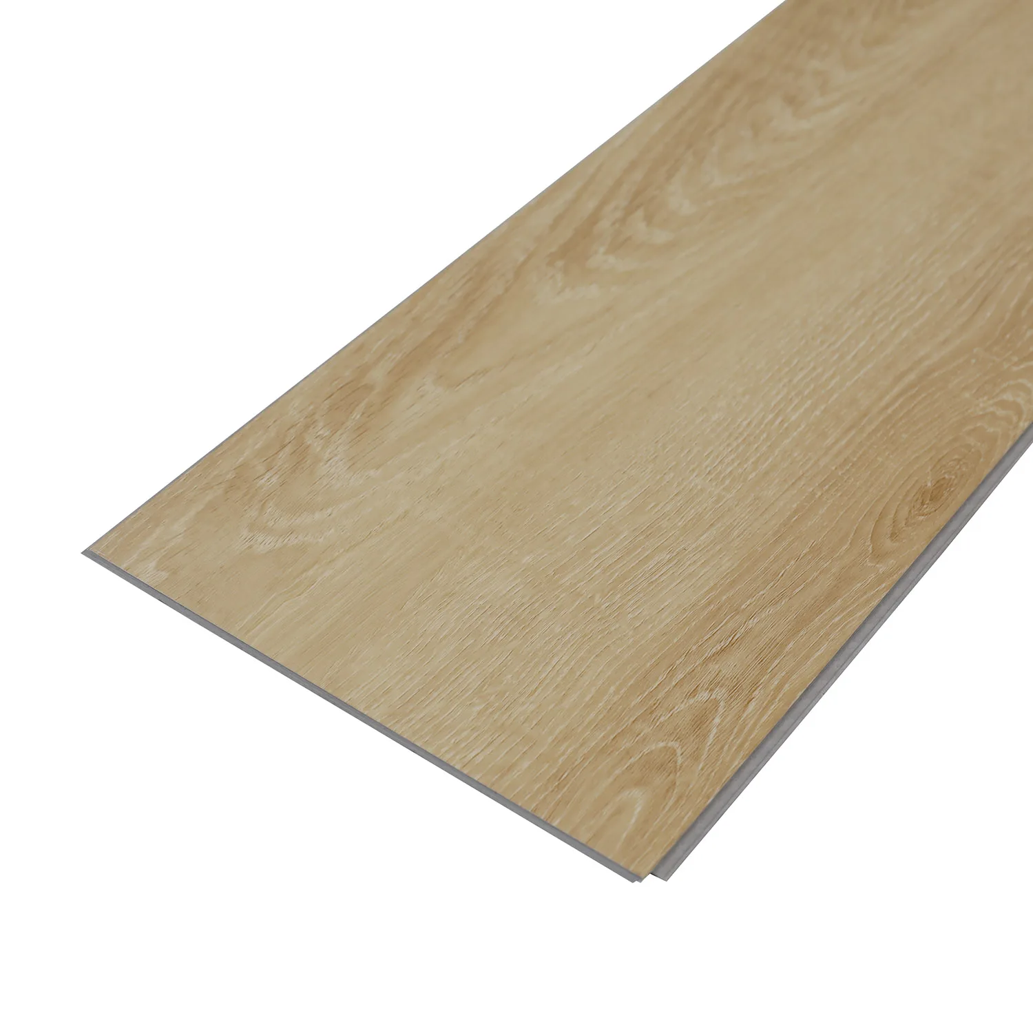 Luxury vinyl top layer durable fireproof click lock hybrid flooring waterproof pvc spc wood flooring tile 7mm