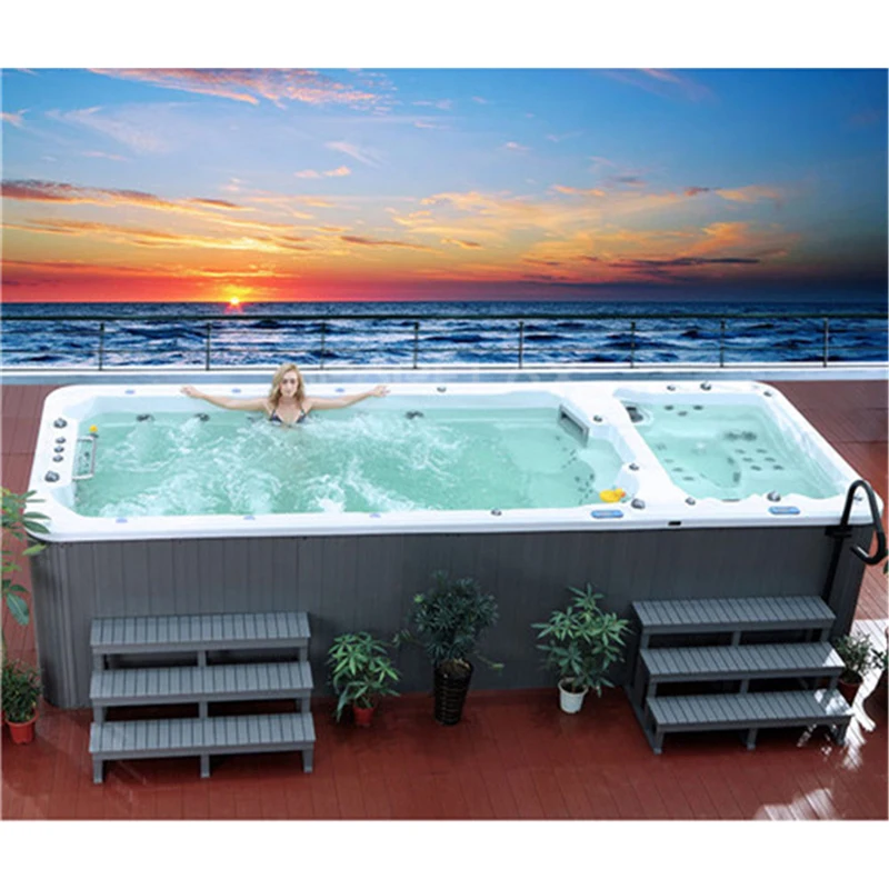 Endless Large Above Ground 6 person Swim Spa Pool
