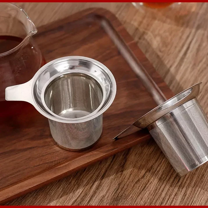 Tea Strainer Hot Sale Custom Tea Infuser Basket Mesh Filter Food Grade Stainless Steel Tea Infuser