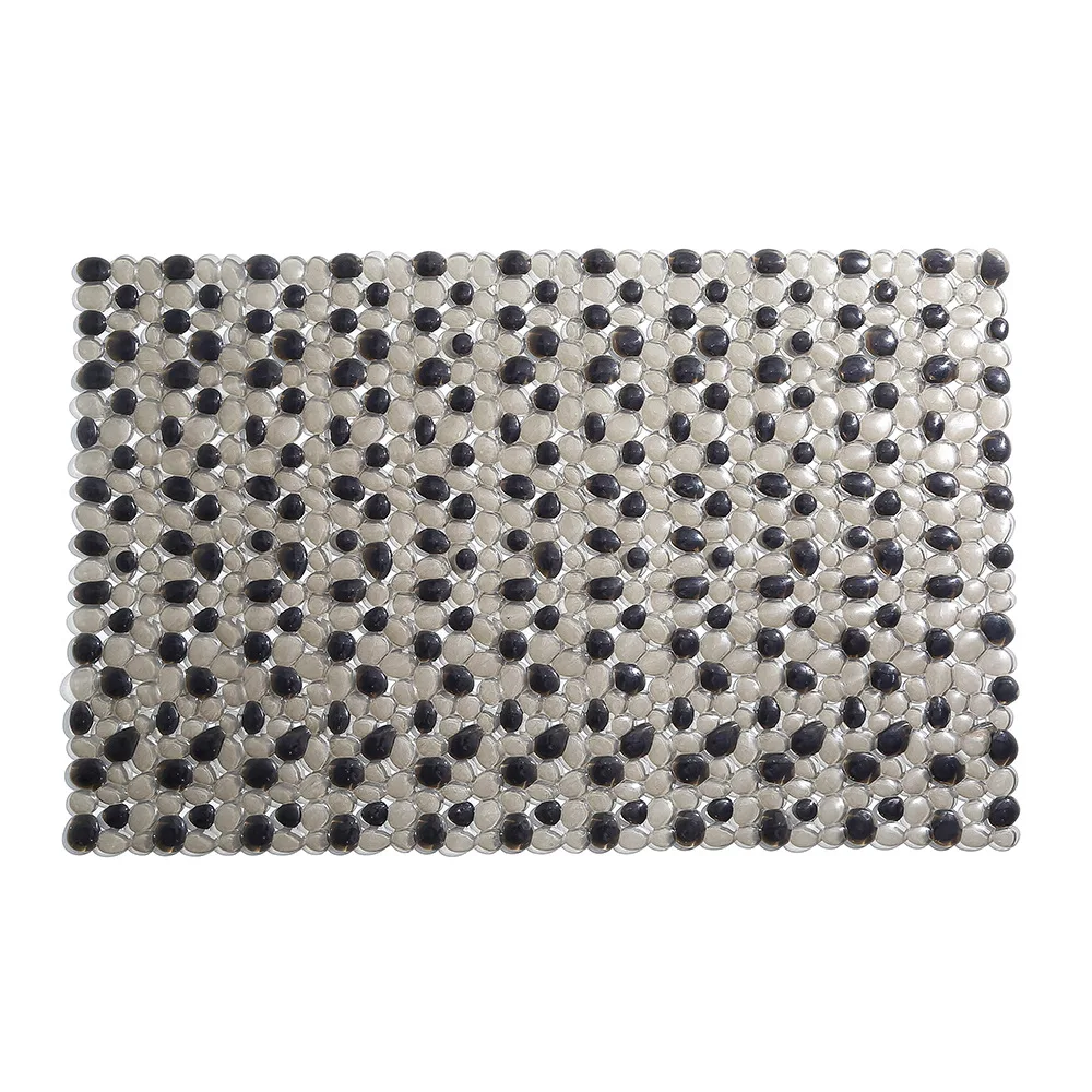 Low MOQ Flushing Is Net Transparent Bath Mat Soft PVC Floor Mat Waterproof Rug Home Hotel Bathroom  Non-slip Mat