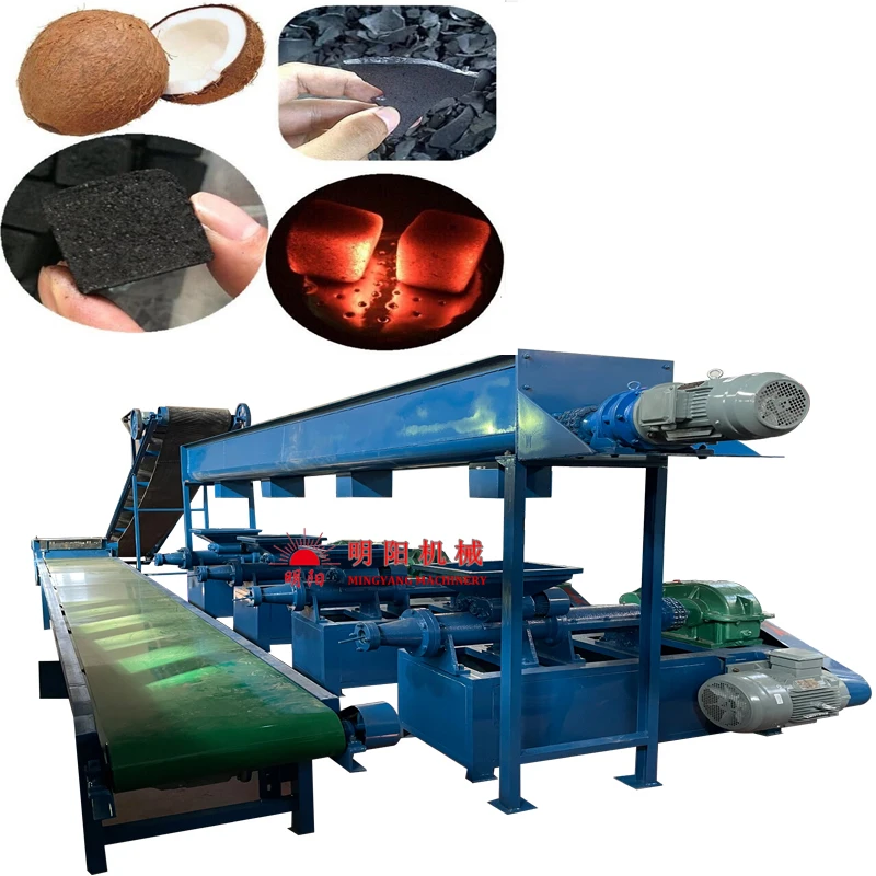 Gold supplier Factory direct sale CE coffee husk screw charcoal coal briquetting machine Philippines price
