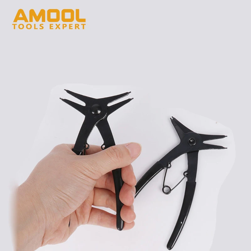 Amool Tool 2024 New Hot Snap Ring Pliers 4 Way Type Circlip Pliers