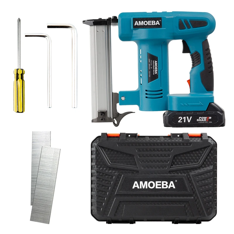 For Industrial and Home Electric Tool Set Cordless Nail Gun Wintools Staple Gun Cordless Finish Nail Gun with Nails