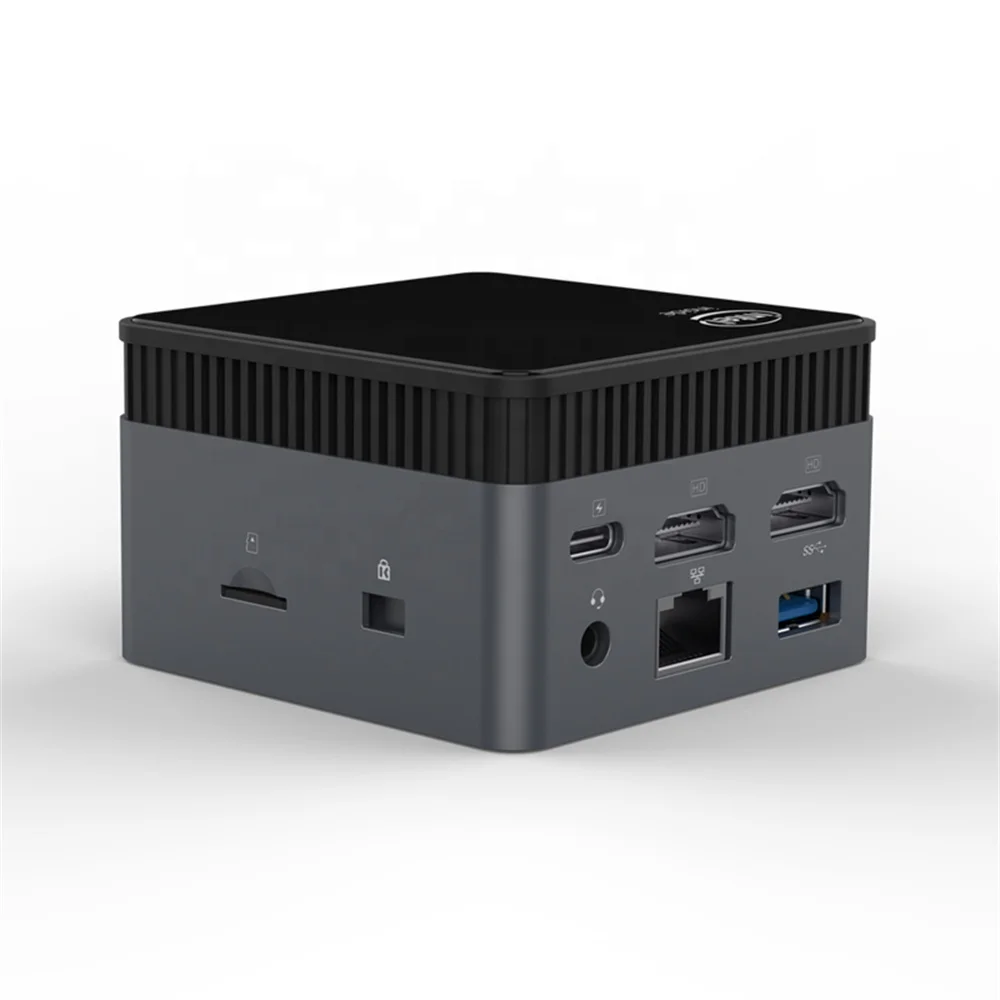 M6S Intel N100 DDR5 Mini PCs 12GLPDDR5 256GB/512GB Windows 11 pro Portable Gaming Computer 4K 60Hz HDMI Desktop Minipc Gamer