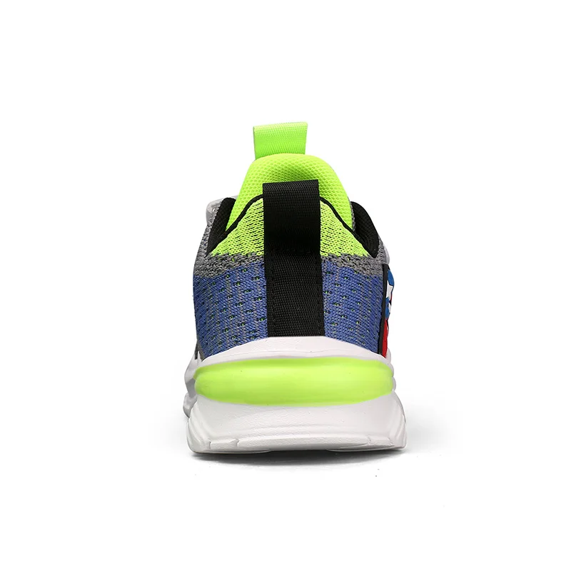 Fashion Kid Sneakers 2021 New Casual Walking Shoes Buckle Strap Sports Running Shoes For Boys