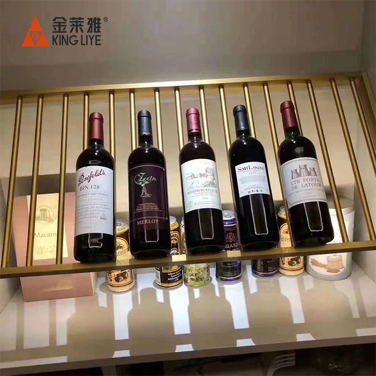 Metal Iron Material Customized Bottles Wall Mounted Wine Rack Buckets, Coolers & Holders for Wine Modern 7-15 Days Not Support
