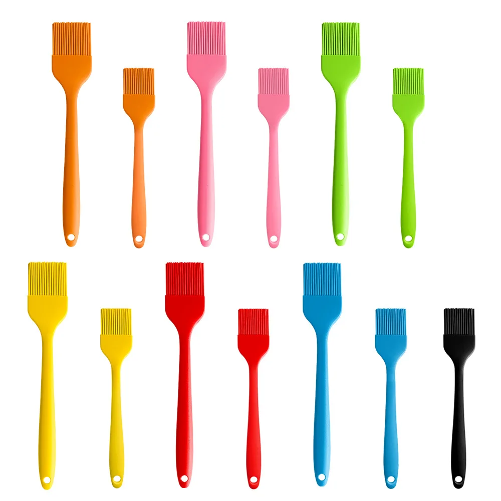 All-in-one silicone oil BBQ brush high temperature resistance baking tools silicone pastry kitchen barbecue utensils brushes