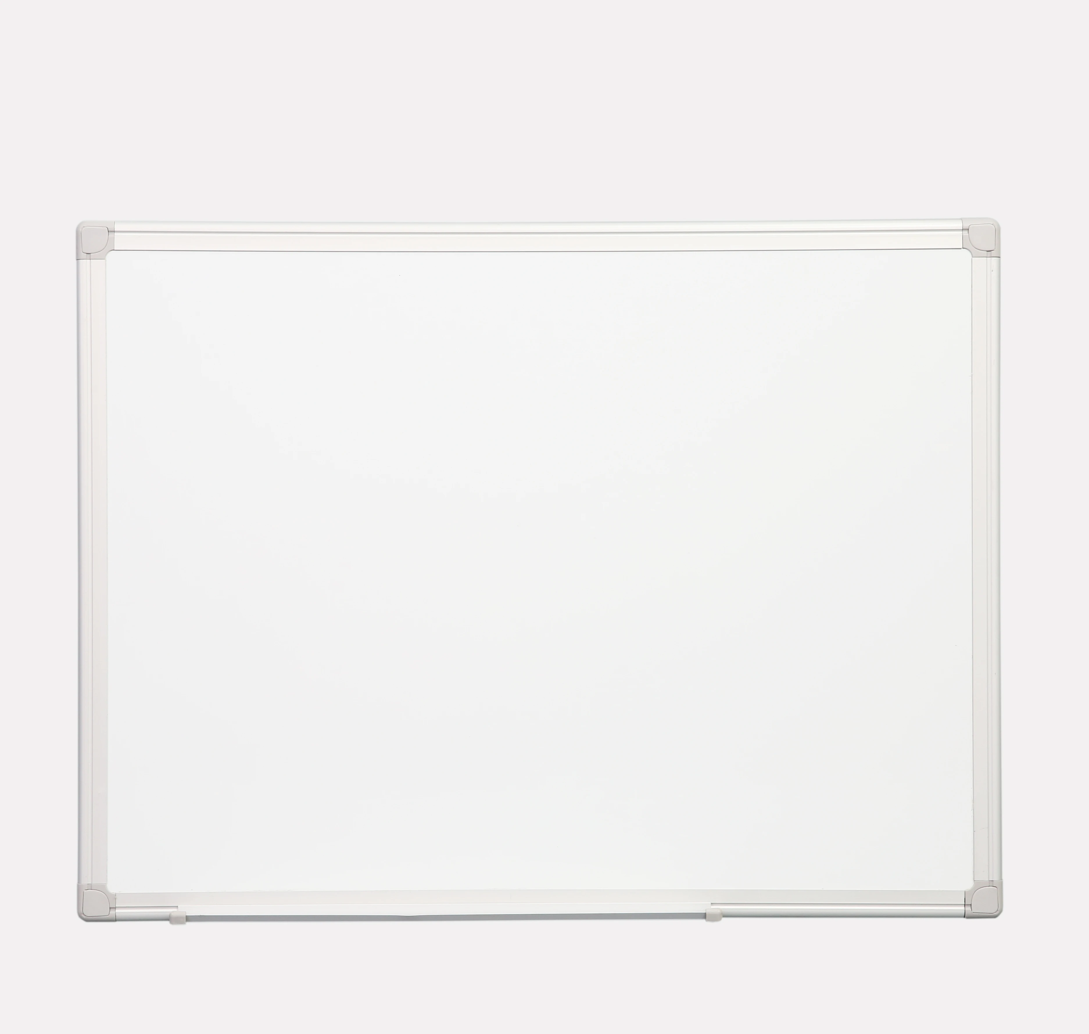 Hot sale magnetic lacquered steel import enameled steel dry erase writing whiteboard school classroom concealed mounting corners