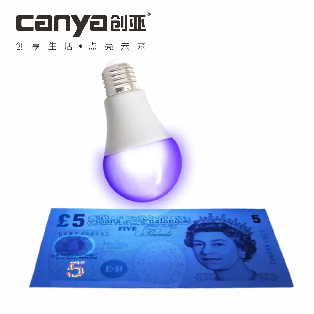 market e27 b22 9w 12w 15w 18w counterfeit detector money uv counterfeit money checker currency forging detector bulb