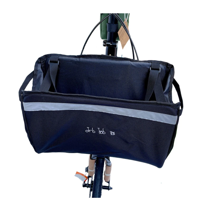 For Brompton Bicycle Basket Bag Folding Bike Bicycle Bag With Rain Cover Cycling Bike Bags 3sixty Accessory