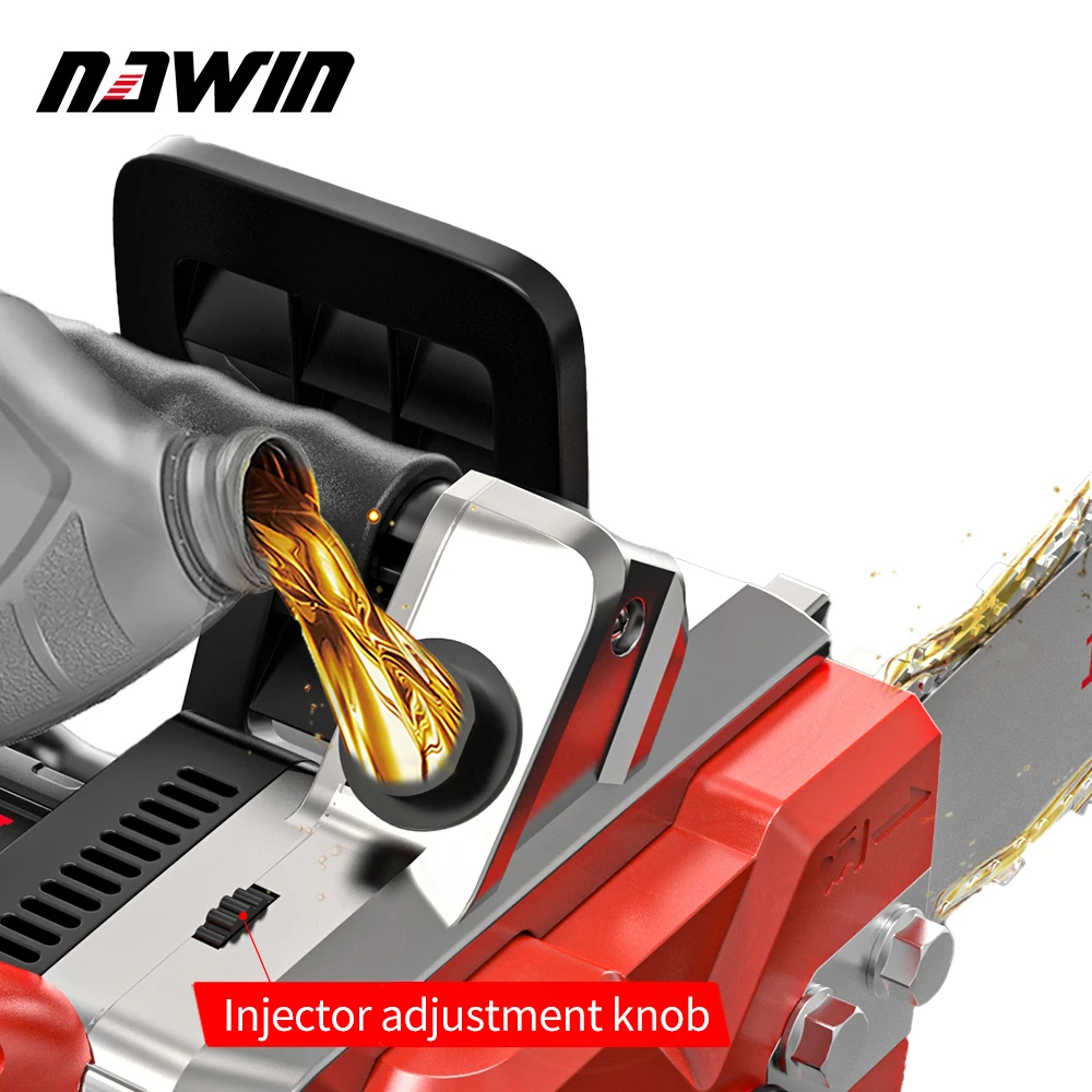 New Rechargeable Electric Saw Lithium High Power Household Electric Chain Saw Woodworker Outdoor Wireless Electric Logging Saw