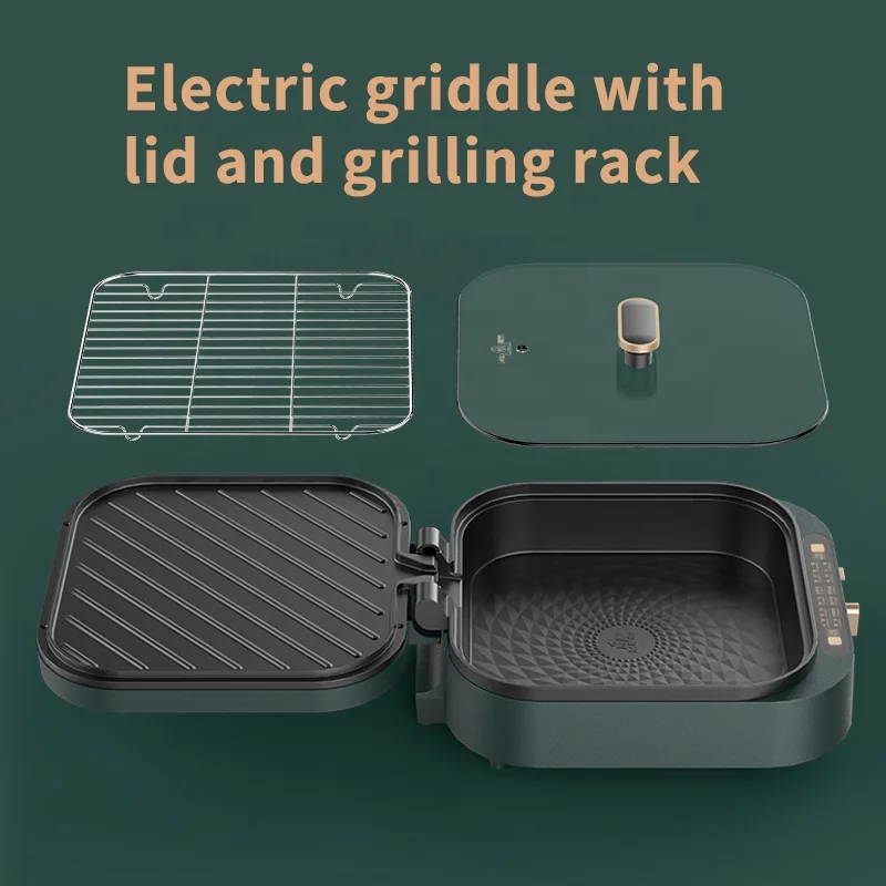 Electric Cooker Multi-Function Household Intelligent Split Small Electric Pot Cooker 110V 220V Dormitory Electric Hot Pot