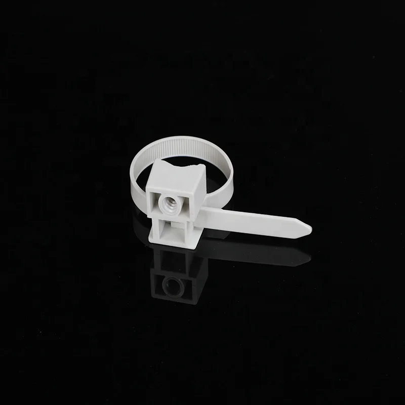 Factory Sale Various Saddle Mount Cable Tie, Saddle Mounting Nylon Wire Cable Tie