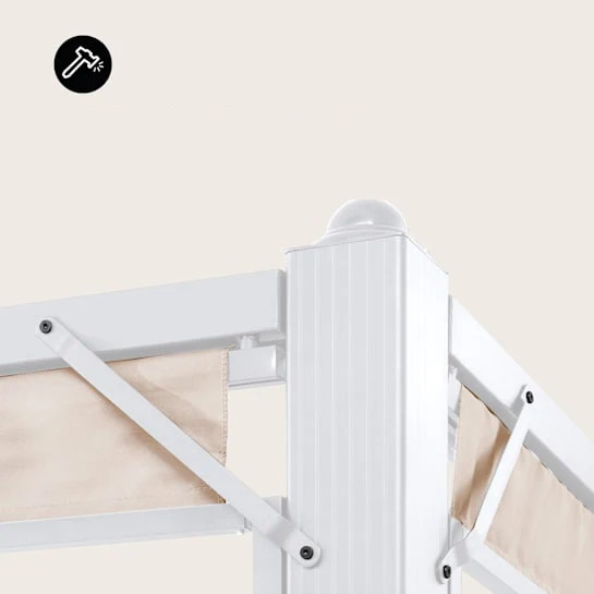 YASN 3x4M Hot Selling Manual Or Motorized Sun Screen Outdoor Zip Track Roller Blind Fabric Pergola Side Screen