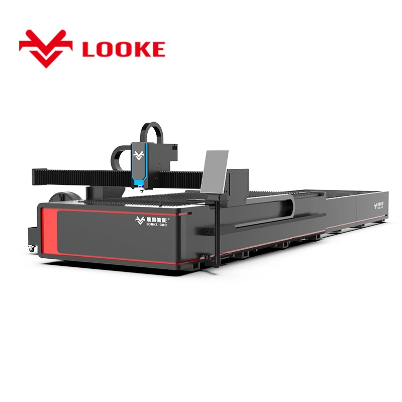 1kw 2kw 3kw  high power efficiency exchange big bed double table operation iron plate sheet metal fiber laser cutting machine