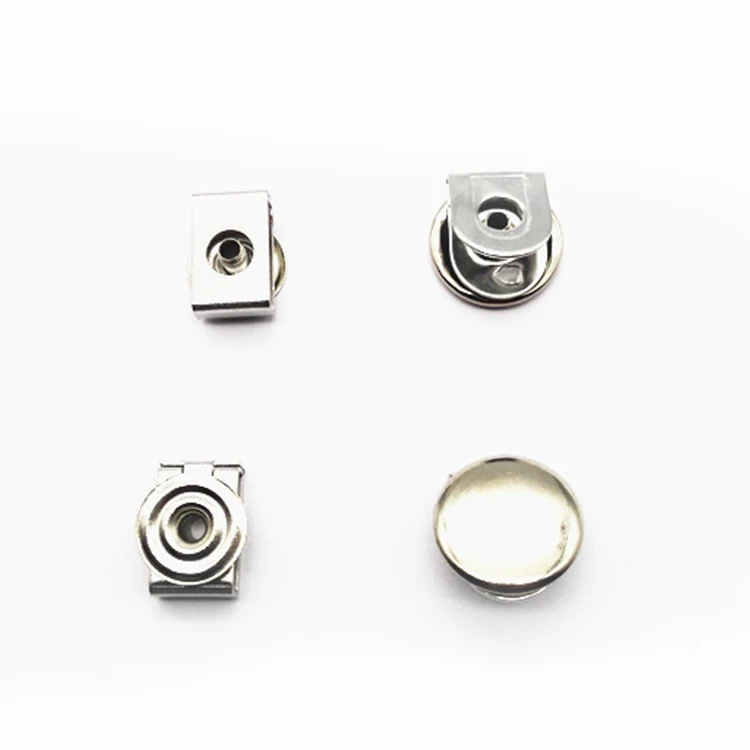 Various Good Quality Black Nickel Metal Fashion Jeans Brass Hook And Bar For Sale