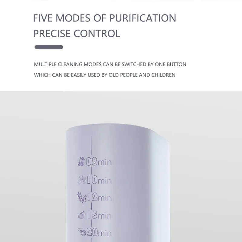 new design Wholesale customization Hydroxy electrolytic water fruit vegetable washer cleaner machine