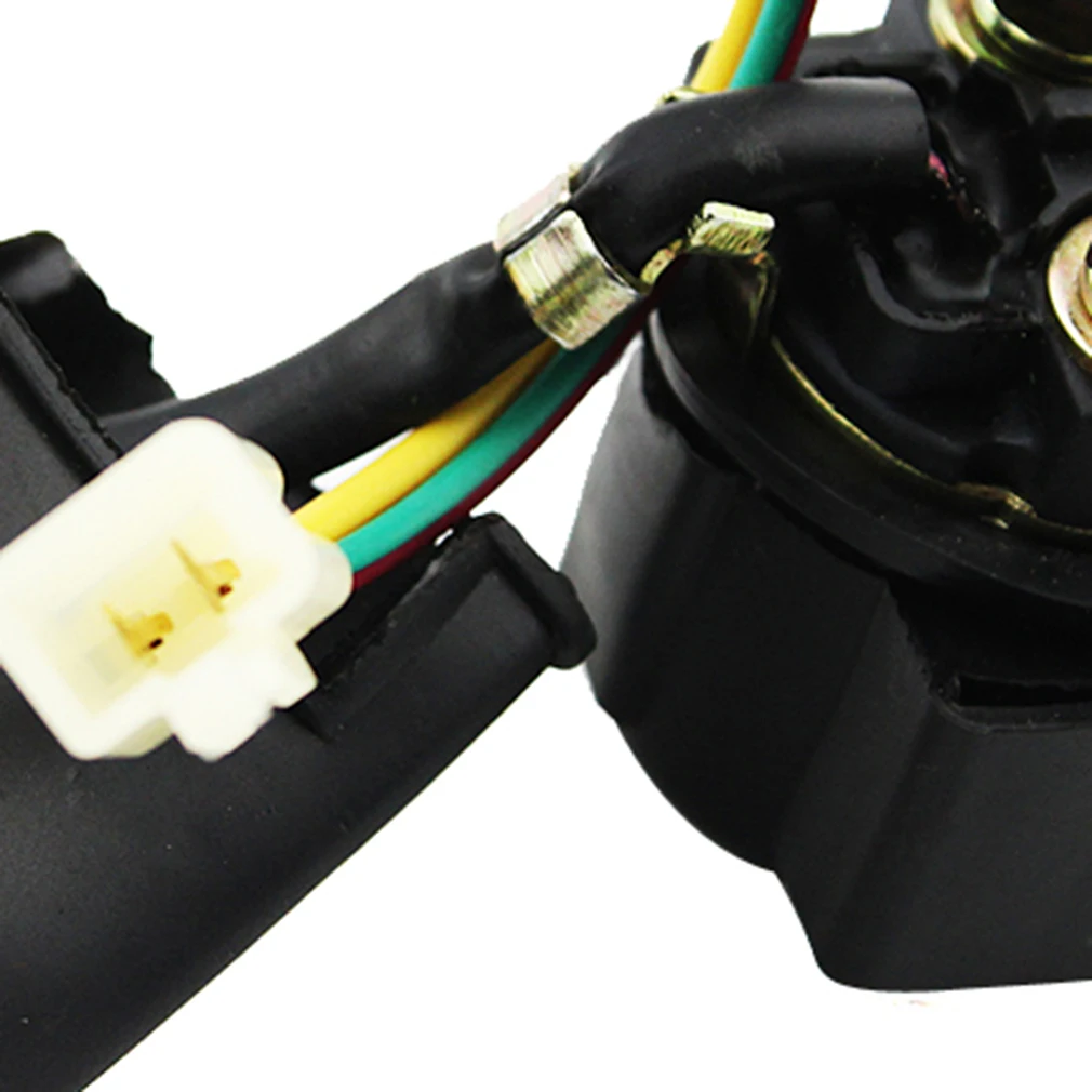 GOOFIT 2 Pin Starter Solenoid Relay For 4 stroke 50cc 70cc 90cc 110cc 125cc horizontal engine Taotao Kazuma Sunl Roketa BMS Baja