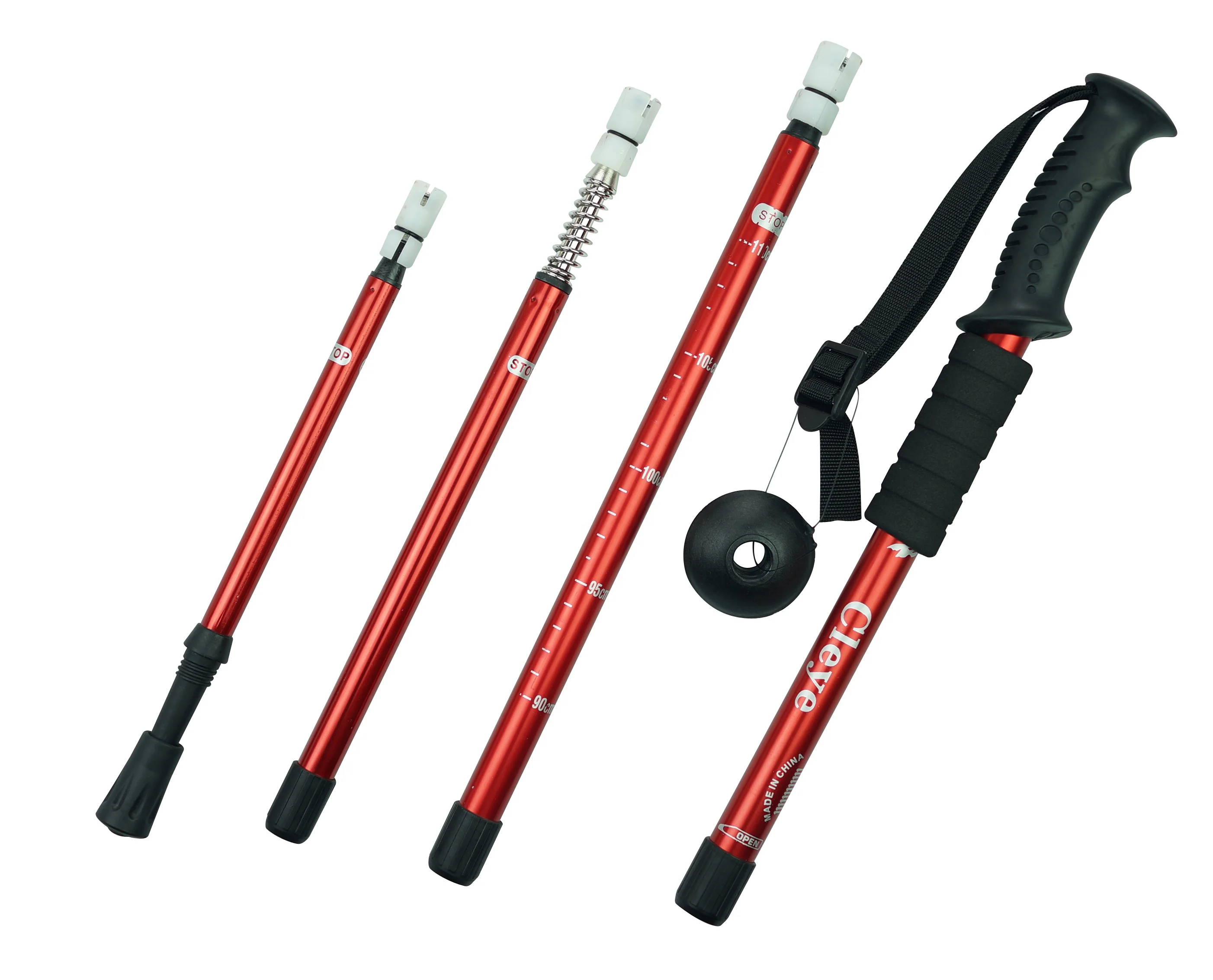 High Quality Ultralight Ski Poles Crutch Trekking Pole Carbon Nordic Walking Sticks Walking Pole Alpenstocks Trekking