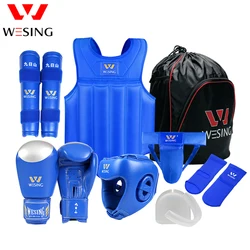 Wesing wushu sanda 8pcs set sanda protective gear sanda equipment set